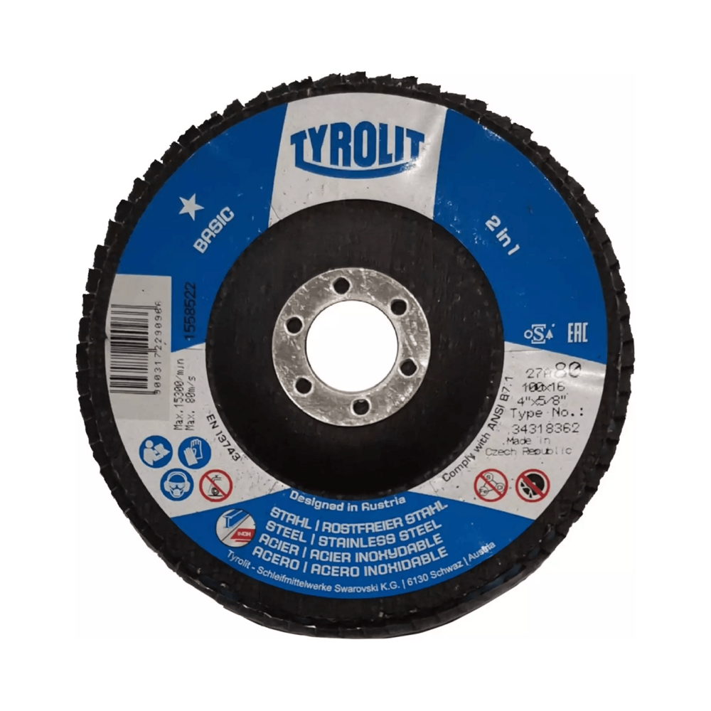 Tyrolit Flap Disc 4 Tyrolit Flap Disc 4